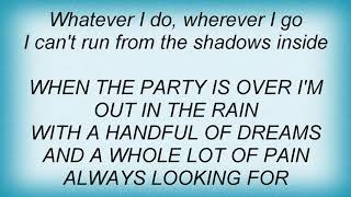 Shakra - Out In The Rain Lyrics