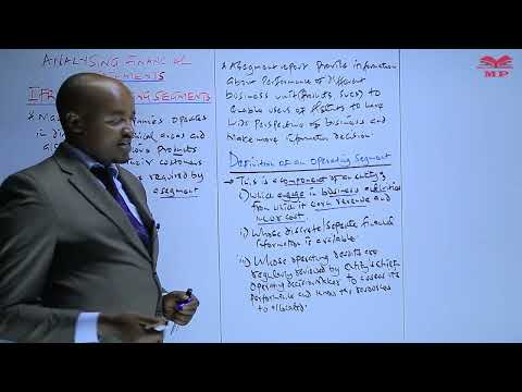Operating Segments - Lesson 1