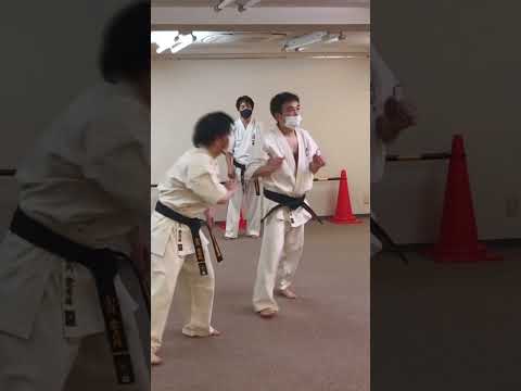 【三浦空手】下段払いの応用 #体捌き #崩し #miura karate #karate #shorts