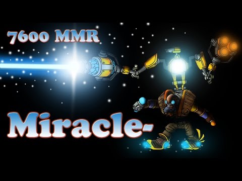 DotA 2 Miracle- plays Tinker 7600 MMR