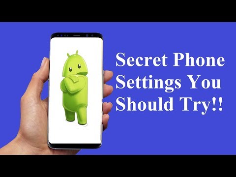 Android Secret Hidden Menu & Settings!! Video
