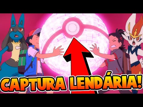 ASH E GOH CAPTURAM POKÉMON LENDÁRIO !!