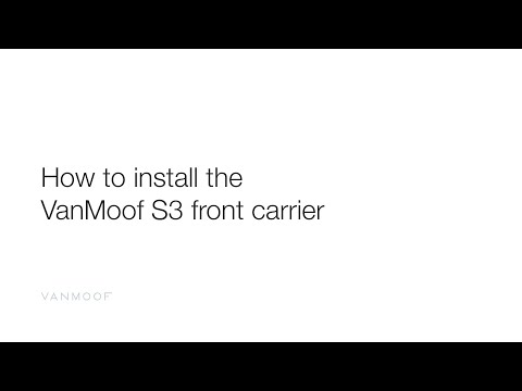 VanMoof S3 & S4 | How to install the front carrier
