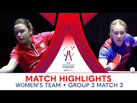 Ema Labosova (SVK) vs Anna Wegrzyn  (POL) | WT G3 - Match 3 | #ITTFWorlds2024