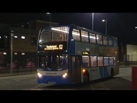 Top Deck Ride: Route X34 | SP60DSE/19641 - Stagecoach North East: Dennis Trident 2/ADL Enviro 400
