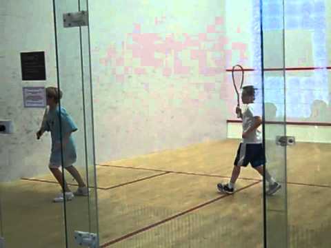 Carson Claar & Dominic Dadabbo - JCT US Squash Junior Tournament in Cleveland (October 24, 2010).
