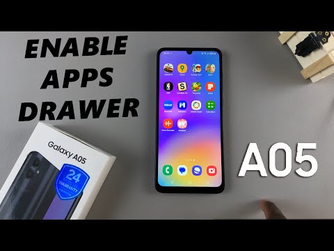 Samsung Galaxy A05: How To Enable / Disable Apps Screen (Apps Drawer)