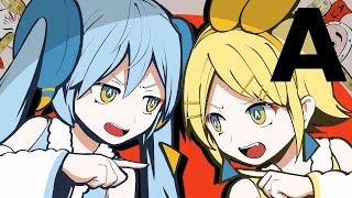 歌い出しから2人の相性良すぎることがわかります - Aじゃないか -Cover- / ニャンヤオチュー×りする