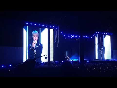 Epiphany by Jin BTS loveyourself concert at Bangkok Thailand 2019