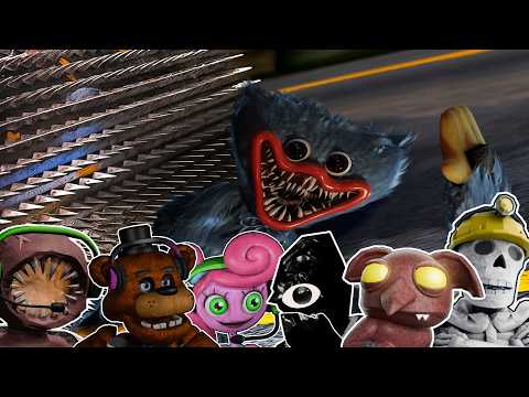 Every Monster Vs Giant Spikes