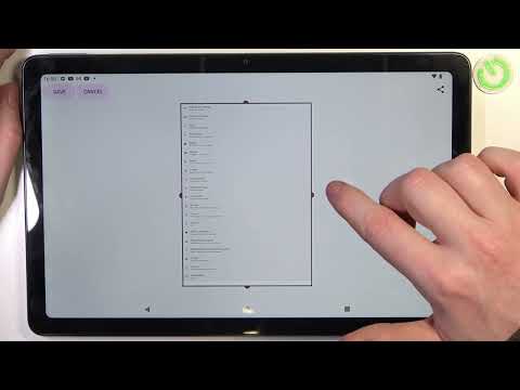 How to Take Long Screenshot in Nokia T21 - Full Page Screenshot