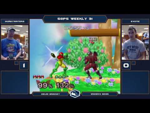 S@PS 31 Melee Singles - MurkyWaters (Fox/Falcon) vs Exotic (Samus) - Loser's Bracket