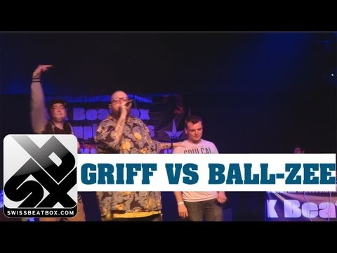 GRIFF VS BALL-ZEE - UK Beatbox Championships 2012 - 1/2 Final