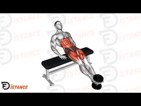 Exercice Crunch obliques avec poids aux pieds