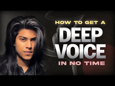 How to get a Deep Voice || Genuine exercises that WORK || Vishesh Milind