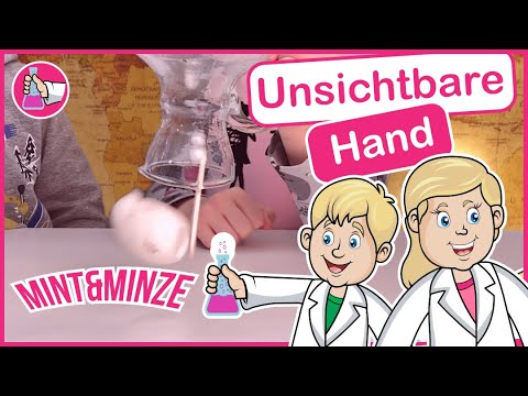 Die unsichtbare Hand in der Flasche - Experimente für Kinder in 4k - Versuche für Vor- & Grundschule