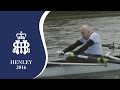 92 year-old Dr Francis de Marneffe row past | Henley 2016
