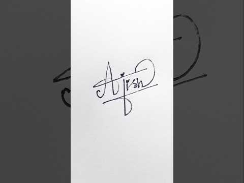 Ajish sign ✍️💓🧿💭 Suhani calligraphy YT ✍️❤️💫🖇️🤔