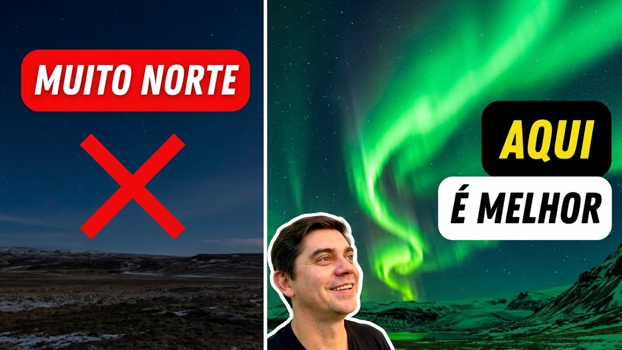 Aurora Boreal - Qual o melhor lugar pra ver?