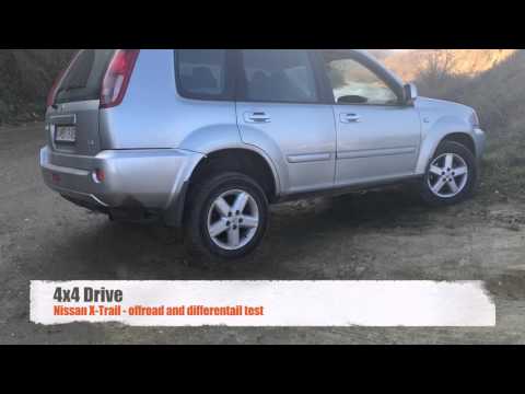 Nissan X-Trail off-road diagonal test