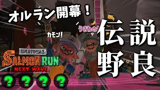 オールランダムドンブラコ走るぞー！！！野良でオカシラ連合やれるか！？【スプラトゥーン3/サーモンランNEXTWAVE】