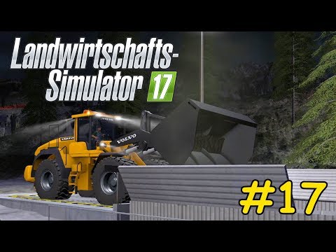 LS17 CONSTRUCTION Teil 17 - NACHTS mit dem XXL Bagger im STEINBRUCH | Liongamer1