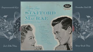 JO STAFFORD-GORDON MACRAE memory songs Side Two