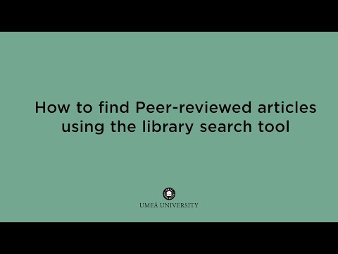 Film: The library search tool