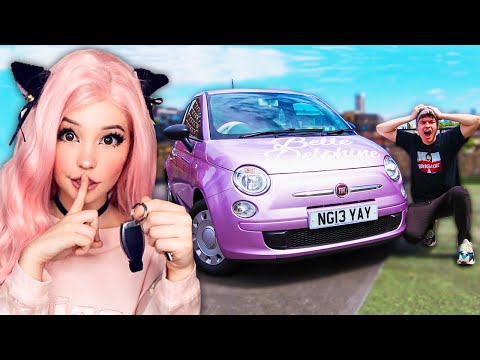 LADbible on X: Instagram model Belle Delphine trolls internet by