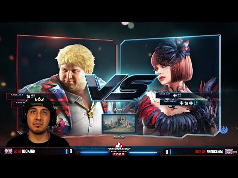 Tekken 7 Offline TWT Match | Roo Kang (BOB) vs Neon Kay (ANNA)
