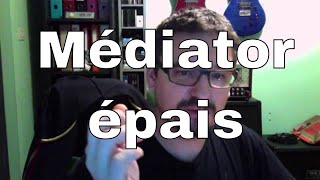 Passage en revue de médiators épais : Chicken Picks, Dunlop, Niglo par Stéphane