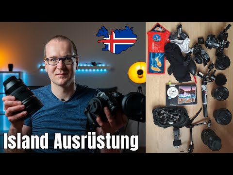 Ausrüstung für eine Fotoreise nach Island 🇮🇸 Wie verstaut man diese beim Flug? 📷