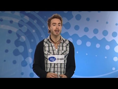 Mattias Andréassons första audition i Idol - Idol Sverige (TV4)