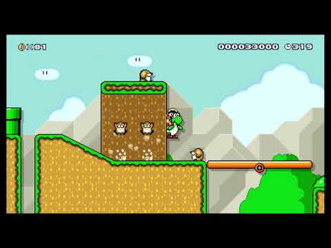 Eric's Super Mario Maker 2 Levels: Yoshi Green Fields