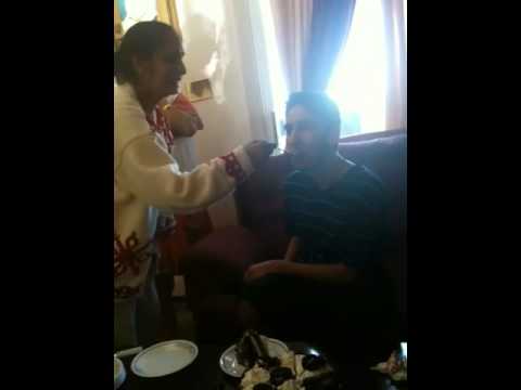 My son Parminder's 18th birthday at home