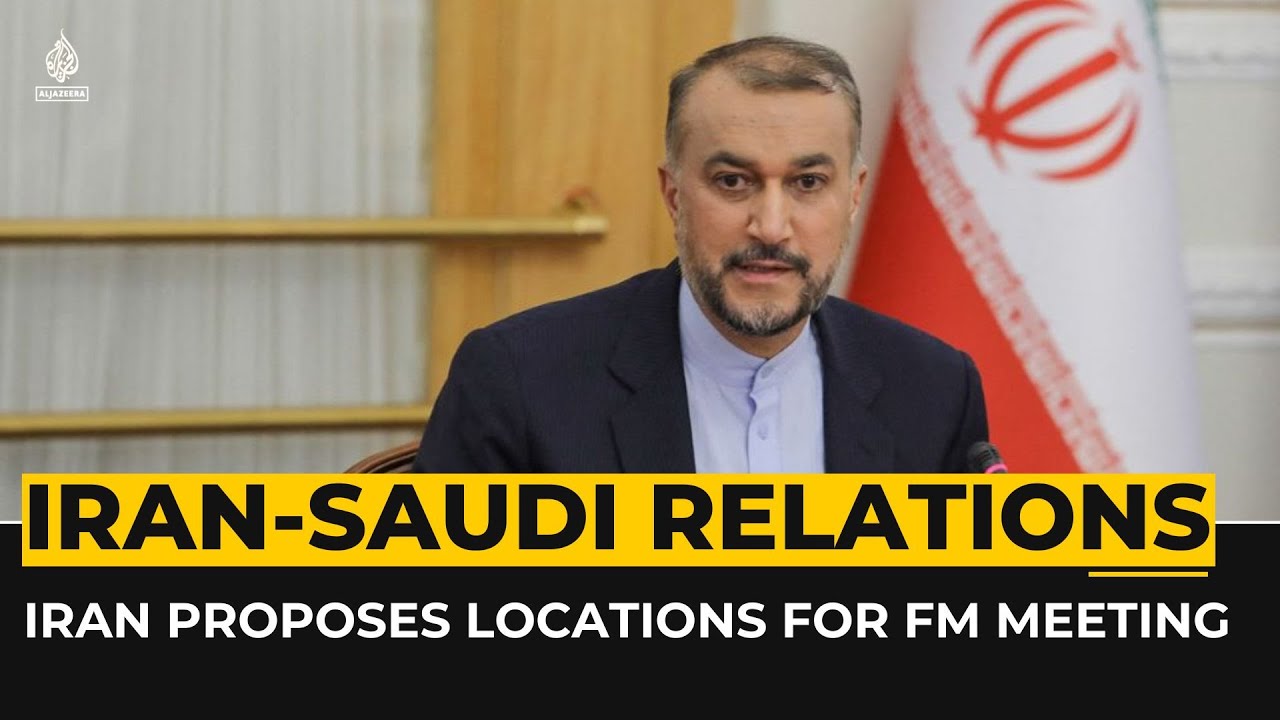 Iran proposes locations to Saudi Arabia for ministerial meeting