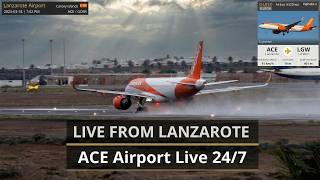 ACE Lanzarote Airport LIVE 24/7 - Canary Islands SPAIN live webcam