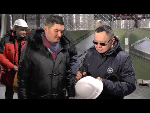 Ирек Файзуллин посетил строительную площадку пивоваренного завода «Белый Кремль» в Чистополе