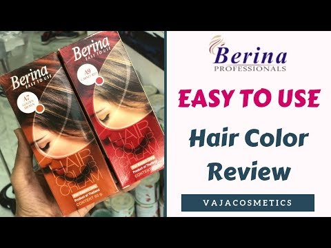 Review of Berina Hair Color Cream