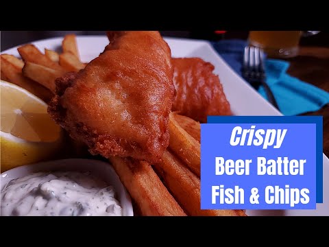 Crispy Beer Batter Fish & Chips with Remoulade
