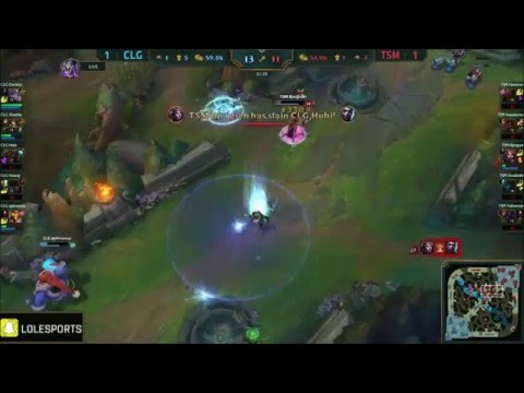 TSM Bjergsen outplays CLG Huhi - FINALS - FAIL 2016