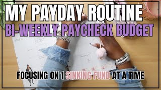 BI-WEEKLY PAYCHECK BUDGET | 1ST PAYCHECK IN APRIL