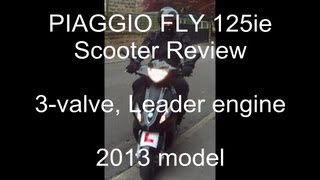 preview picture of video '2013 Piaggio Fly 125ie Review'