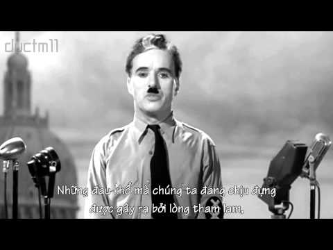The Greatest Speech- Bài diễn thuyết hay nhất từ Charlie Chaplin gửi tới nhân loại
