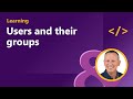 Users and their groups