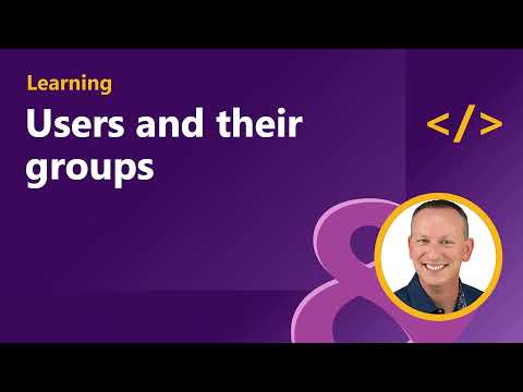 Users and their groups