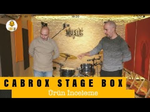 Cabrox Stage Box ve Kablo Sarıcı İncelemesi