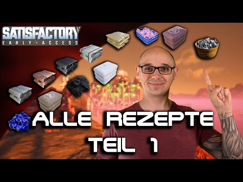 Satisfactory Rezept-Review: Alle Rezepte bewertet und meine Favoriten! Teil 1