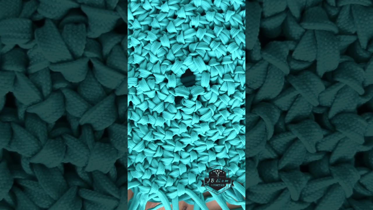 @paracord_jbmam パラコードを丸く編んでみた