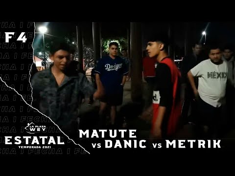 DANIC vs METRIK vs MATUTE - #LPWESTATAL | 8VOS | FECHA IV CD. OBREGON | LA PLAZA WEY 2021
